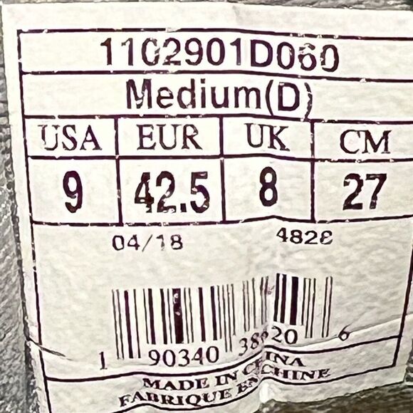 Mens BROOKS Levitate 2 Gray Athletic Shoes / Size 9 - Picture 8 of 9